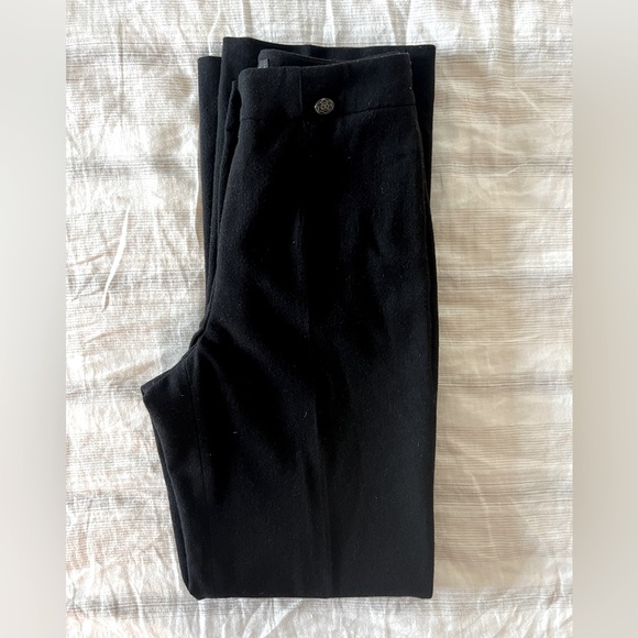 Chanel Wool and Cashmere Black Pants. EUR Size 34 - US Size 2. - Picture 4 of 13
